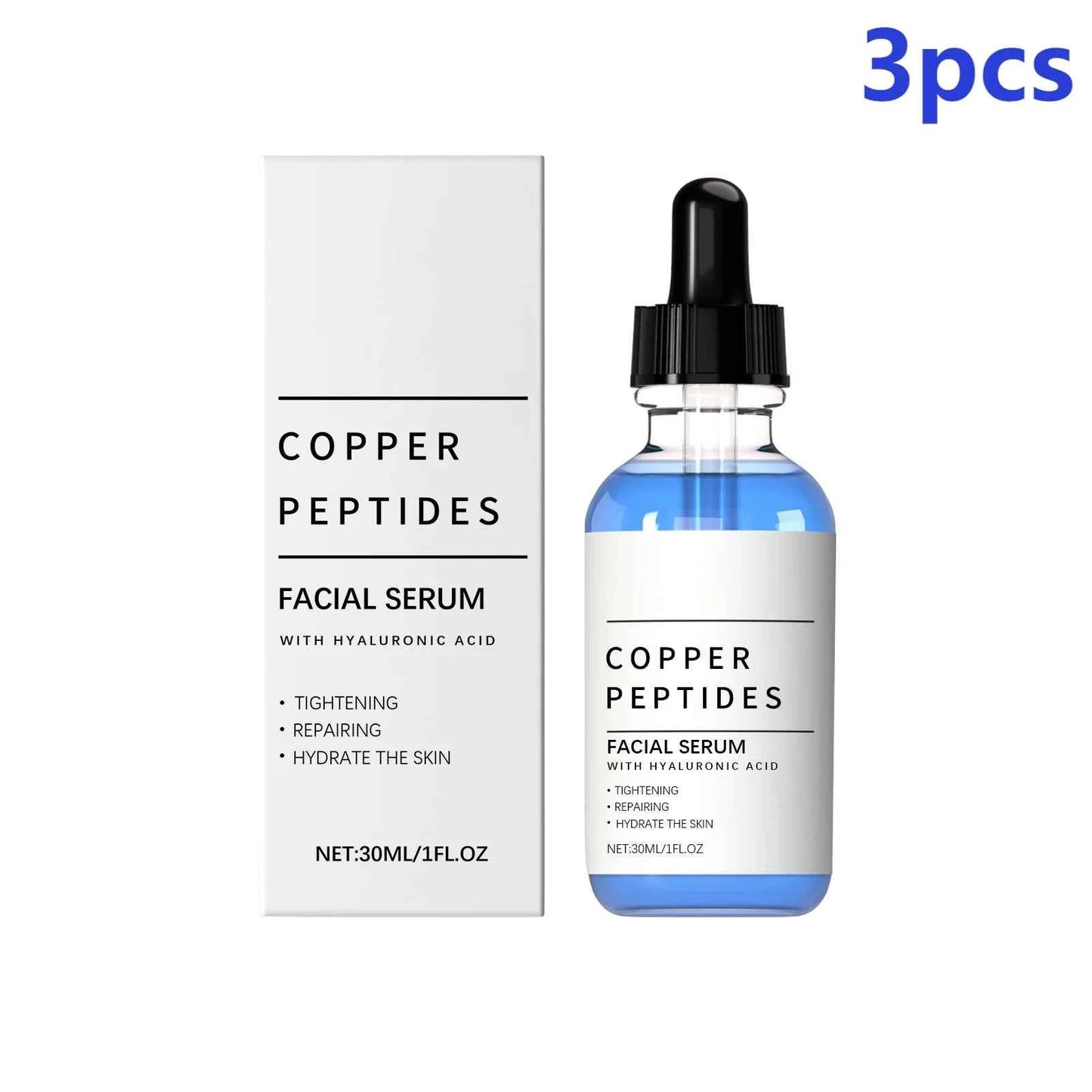 GHK-CU Copper Peptide Serum | Anti-Wrinkle & Skin Repair (30ml)
