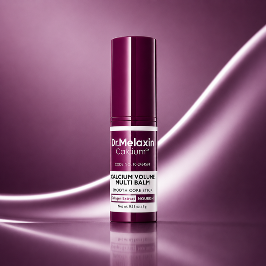 K-Beauty anti-aging eye care balm stick with calcium and collagen, 9g, for reducing wrinkles and hydrating delicate eye area