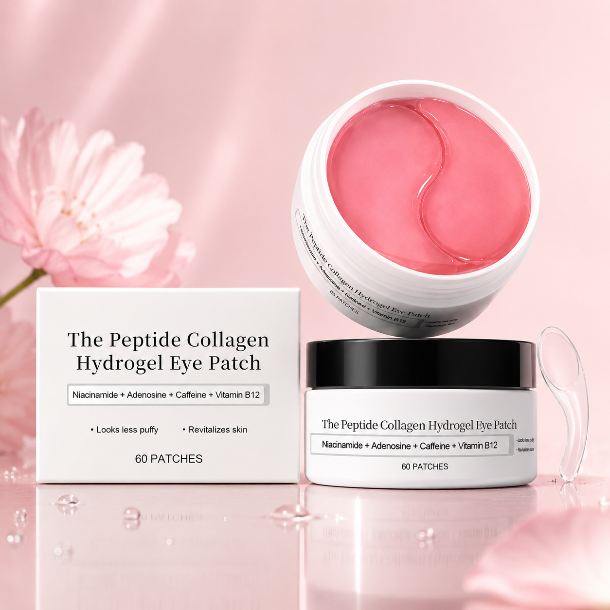 Peptide Collagen Eye Patch | Hydrating Hydrogel Eye Mask