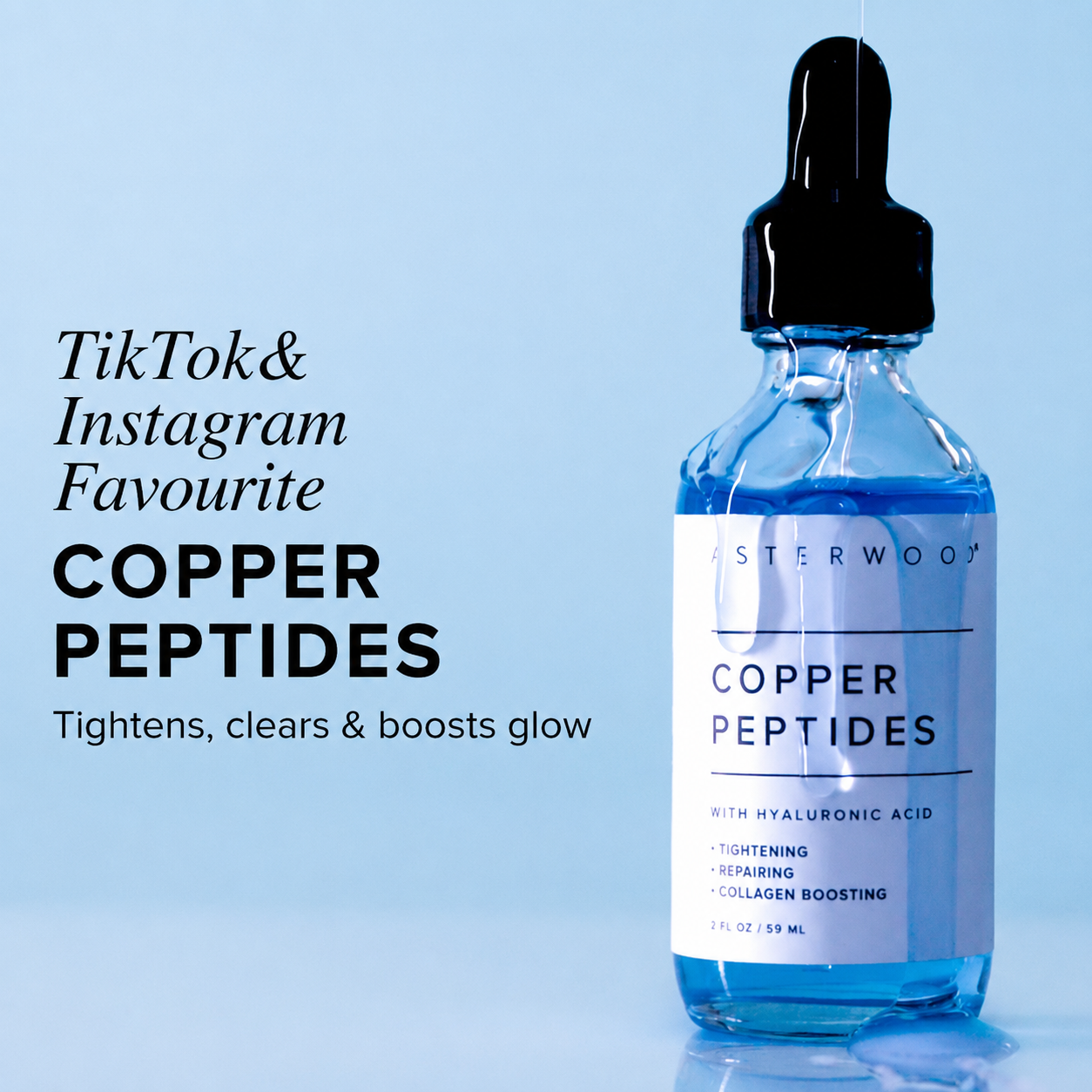 GHK-CU Copper Peptide Serum | Anti-Wrinkle & Skin Repair (30ml)