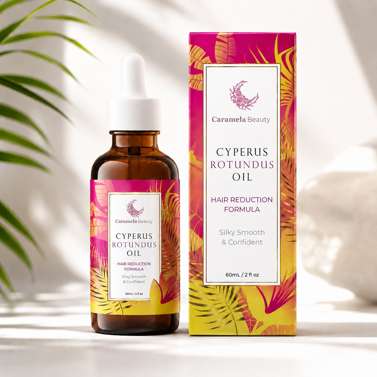 Cyperus Rotundus Oil - Natural Hair Regrowth Inhibitor (60ml)