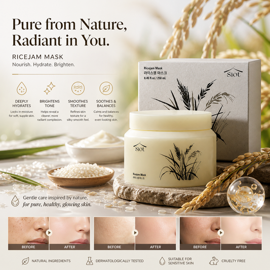 Korean Rice Jam Mask - Beautime