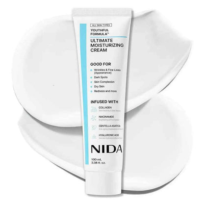 NIDA Youthful Formula Ultimate Moisturizing Cream - 100mL for Radiant Skin