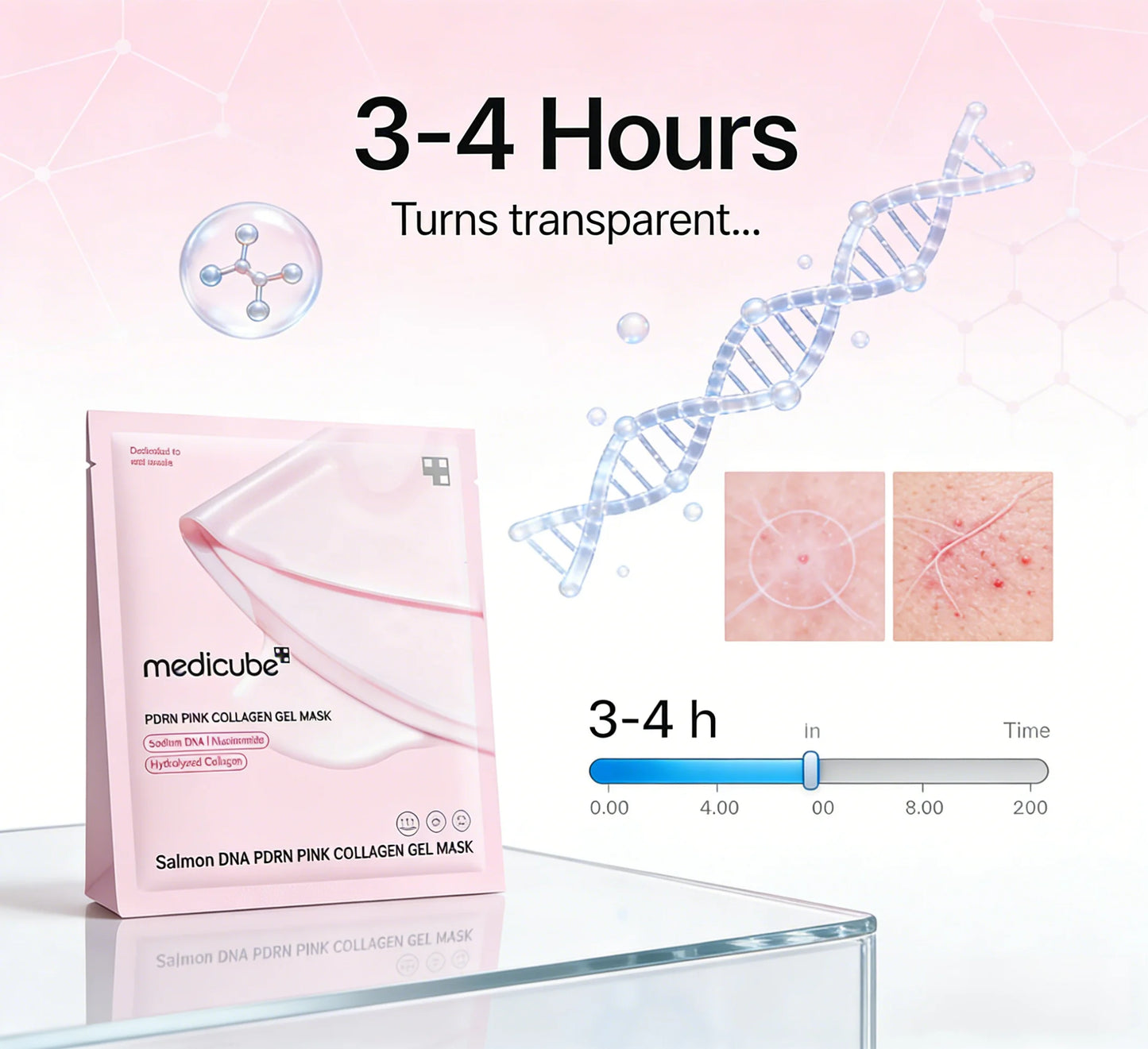 Medicube PDRN Pink Collagen Gel Mask