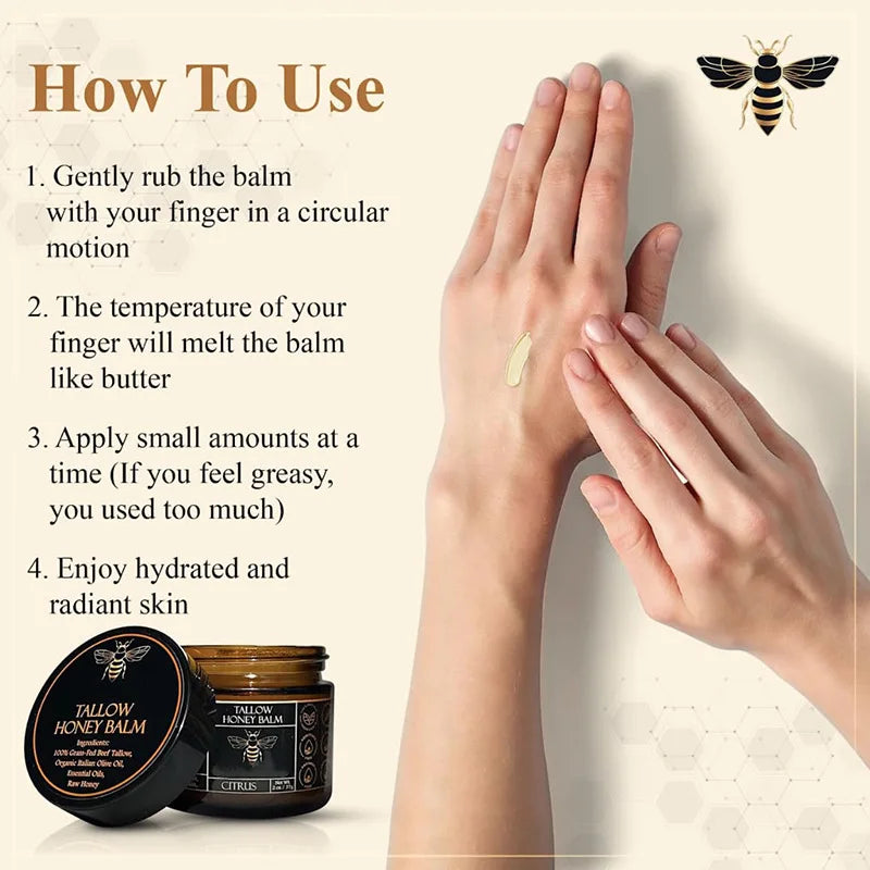 Tallow Honey Balm