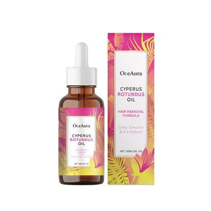 OceAura Cyperus Rotundus Oil for Hair Removal