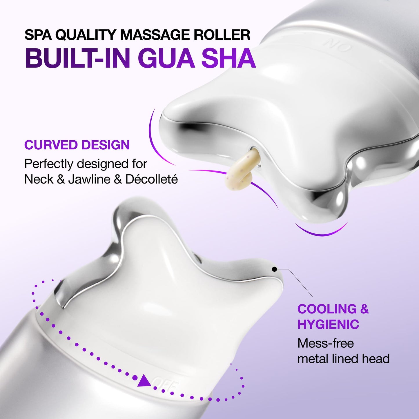Anua Collagen Retinol Refining Gua Sha Cream neck application image