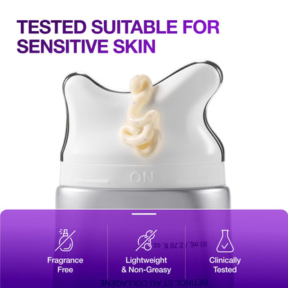 Anua Collagen Retinol Refining Gua Sha Cream applicator texture and sensitive skin image