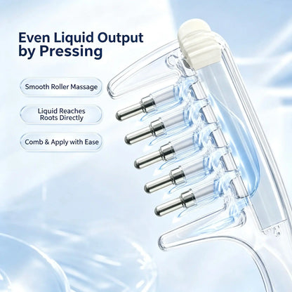 Comb-tip scalp applicator design